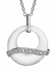 Collier en argent , oxydes