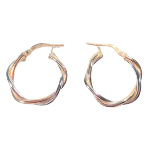 Boucles d'oreilles en or, créoles