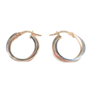 Boucles d'oreilles en or, créoles
